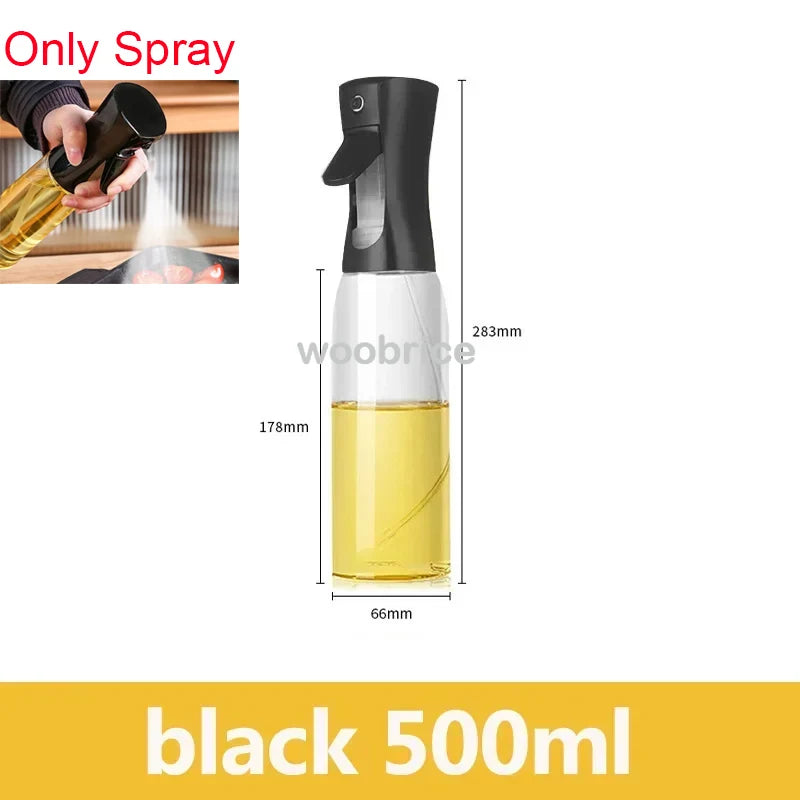 2in1 Kitchen Spray Oil Dispenser Oil Sprayer Polisher Or Only Spray for Air Fryer Salad Grilling Roasting Cooking Kitchen Acce