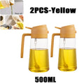 2in1 Kitchen Spray Oil Dispenser Oil Sprayer Polisher Or Only Spray for Air Fryer Salad Grilling Roasting Cooking Kitchen Acce