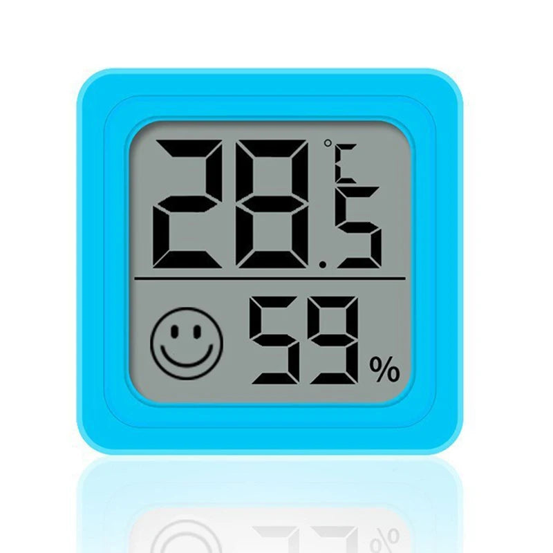 LCD Digital Thermometer Hygrometer Indoor Room Electronic Temperature Humidity Meter Sensor Gauge Weather Station For Home ﻿