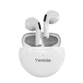 Yersida HT38 TWS Earphone Wireless Bluetooth HeadphonesTouch Mini Headset Dual Mic Stereo Earbuds Suitable for Apple And Android