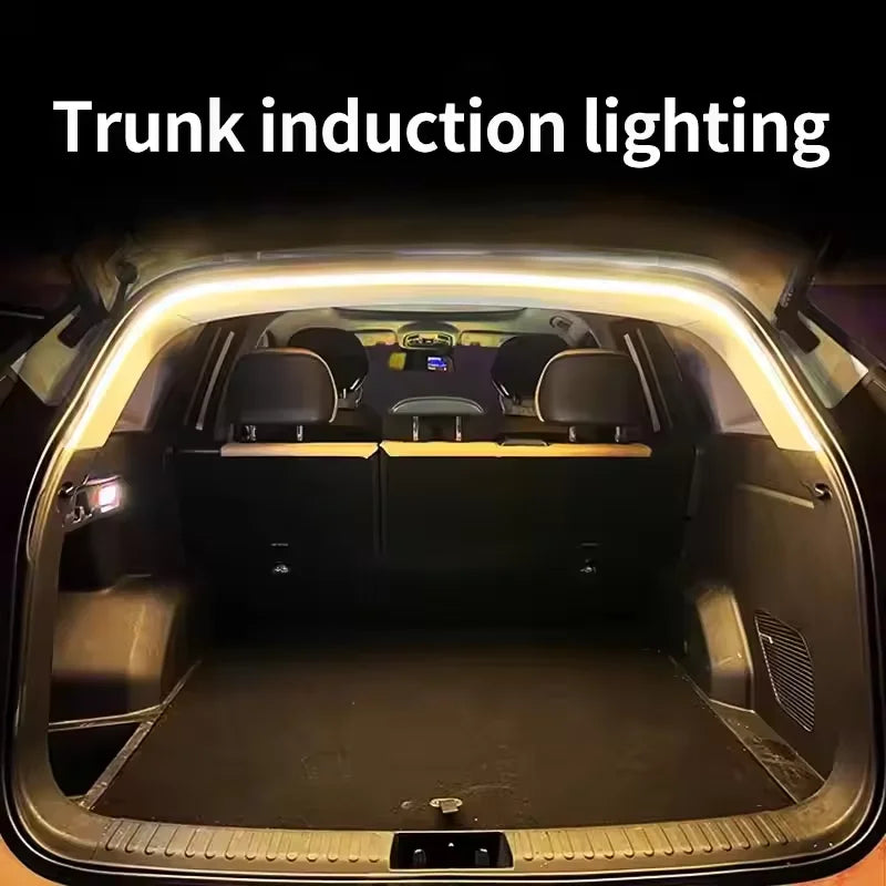 automatic sensing tailgate light strip
