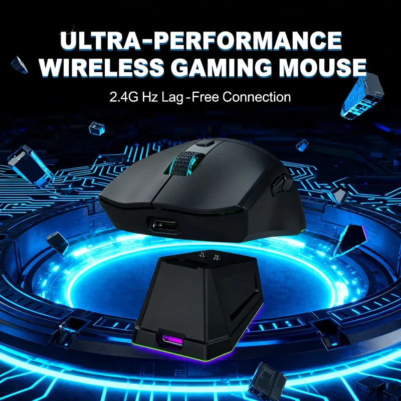 X11 Wireless Bluetooth TWO-Mode Mouse Magnetic charging dockTouch Screen Magnetic Charging Dock Ultra Light Macro Gaming Mouse