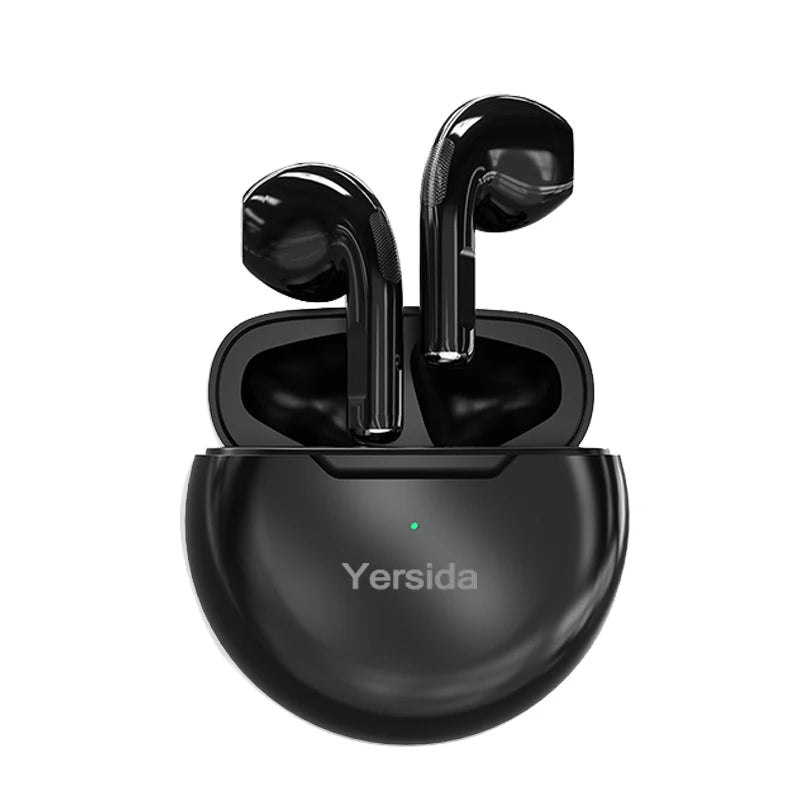 Yersida HT38 TWS Earphone Wireless Bluetooth HeadphonesTouch Mini Headset Dual Mic Stereo Earbuds Suitable for Apple And Android