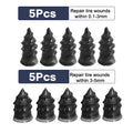 10/30Pcs Car Tyre Repair Rubber Nail Set Universal Car Motorcycle Tyre Repair Nails Truck Scooter Bike Tire Puncture Repair Tool