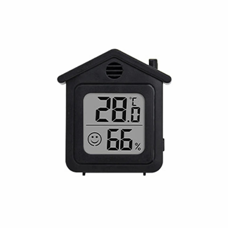 LCD Digital Thermometer Hygrometer Indoor Room Electronic Temperature Humidity Meter Sensor Gauge Weather Station For Home ﻿
