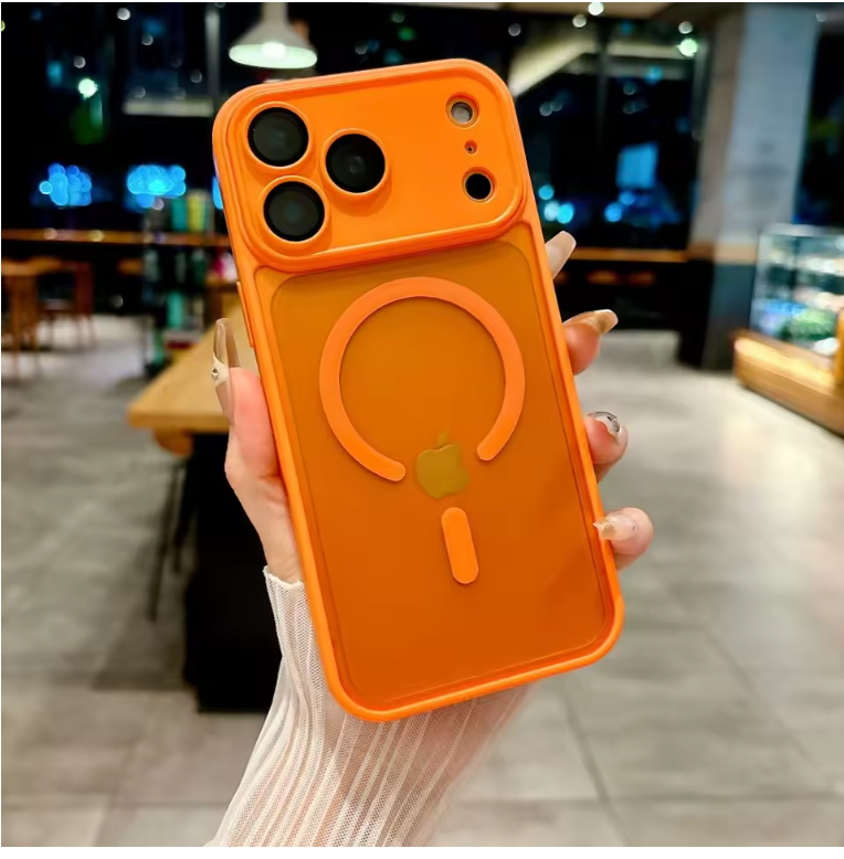 MagSafe Magnetic iPhone Case – Wireless Charging Matte Shockproof Cover