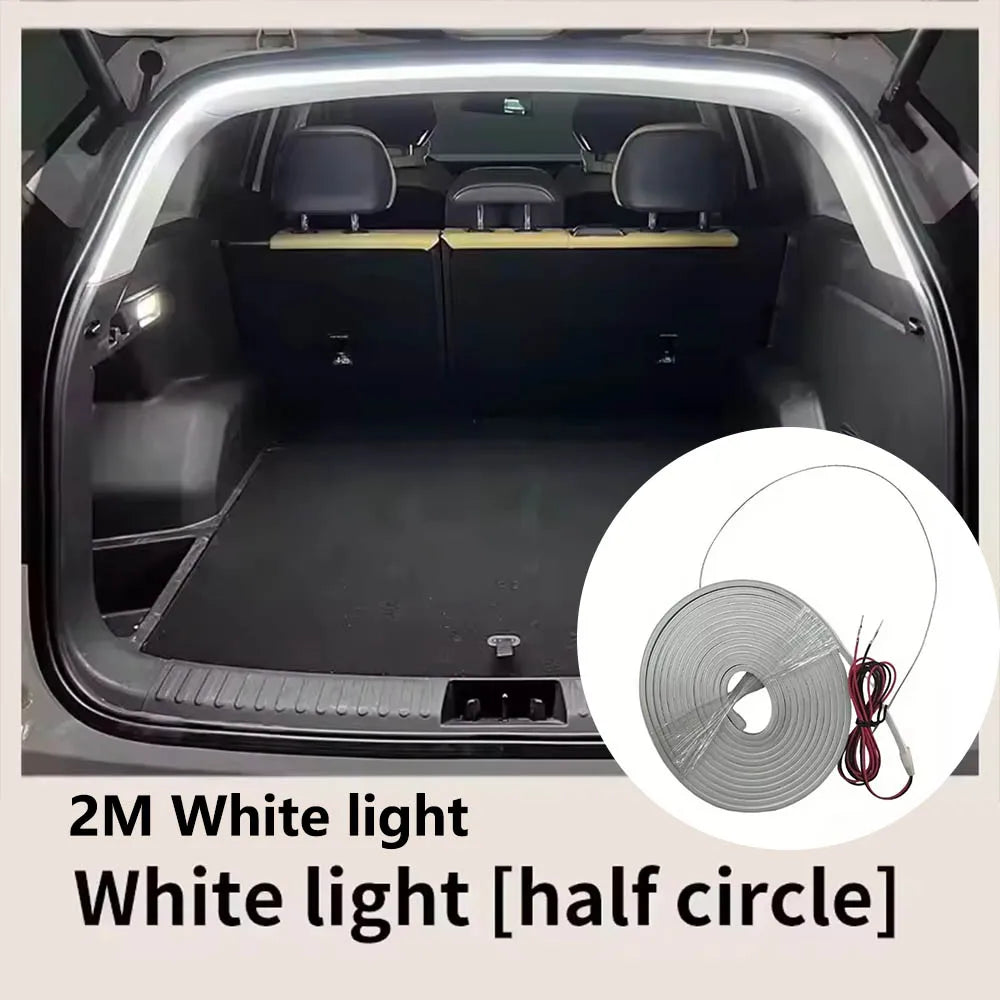 automatic sensing tailgate light strip