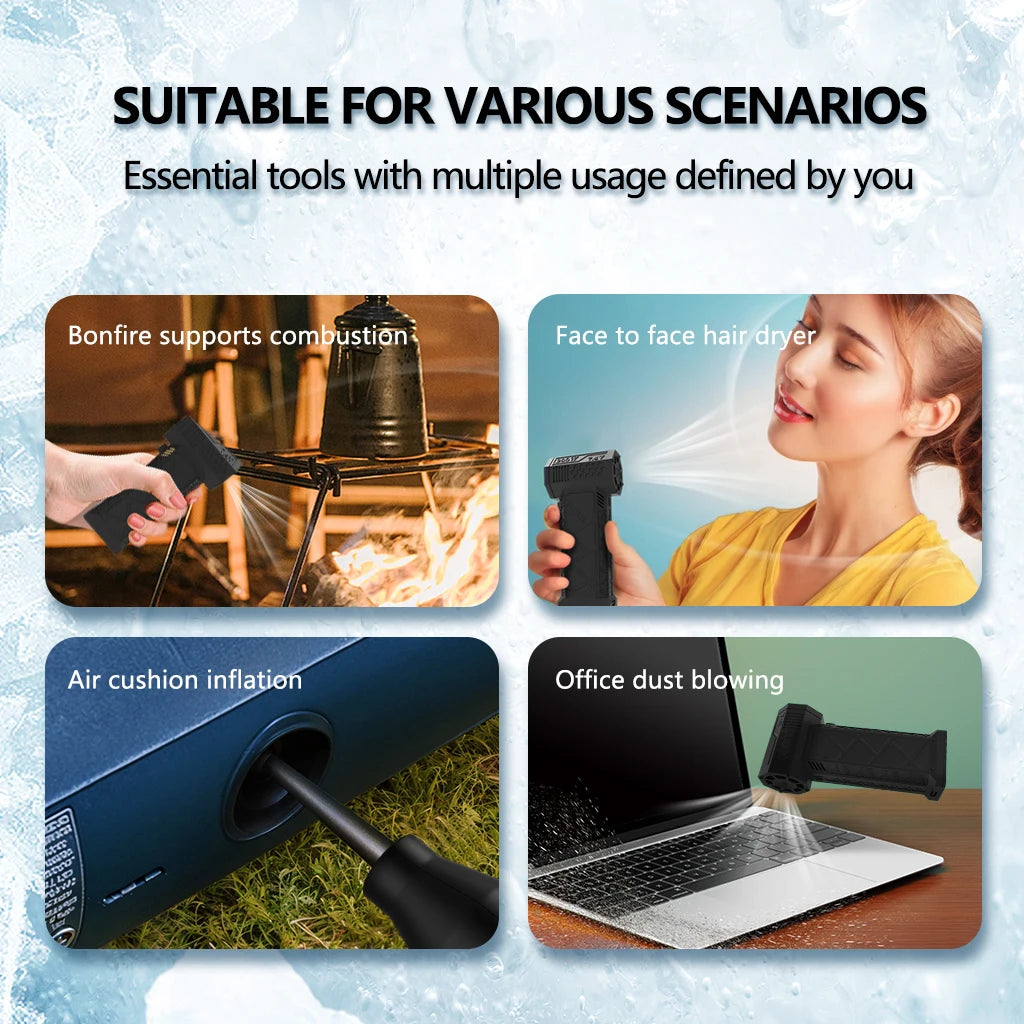 JANGKLIFE3 In 1 Integrated Suction And Blowing Vacuum Combination Vacuum Cleaner USB Charging Small Car Household Vacuum Cleaner