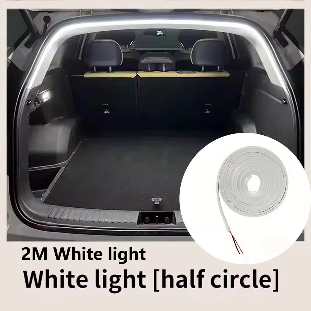 automatic sensing tailgate light strip