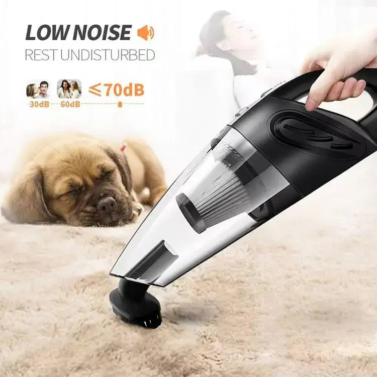 Portable Wireless Vacuum Cleaner Powerful Suction Rechargeable Handheld Vacuum Cleaner Quick Charge for Car Home Pet Hair
