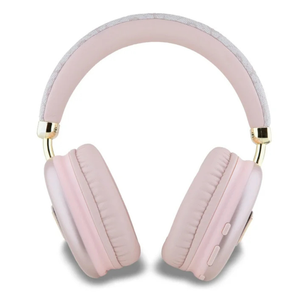 Guess Bluetooth Headphones With 4G Design And Gold Parts