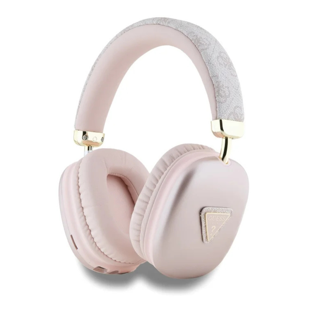 Guess Bluetooth Headphones With 4G Design And Gold Parts